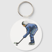 Ice Hockey Time Sleutelhanger (Voorkant)