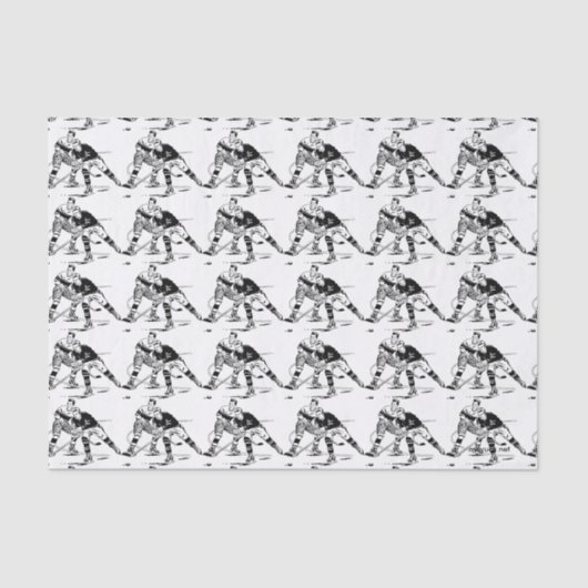 Ice hockey tissuepapier (Voorkant)