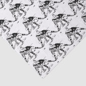 Ice hockey tissuepapier (Detail)