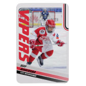 Ice Hockey Trading Kaart Magneet (Verticaal)