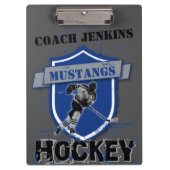 Ice Hockey voegt uw eigen klembord toe (Voorkant)