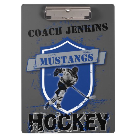 Ice Hockey voegt uw eigen klembord toe (Voorkant)