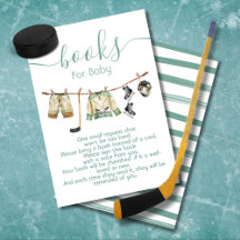 Ice Hockey waslijn Boeken voor baby