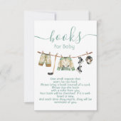 Ice Hockey waslijn Boeken voor baby Kaart (Voorkant)