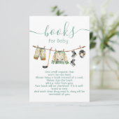 Ice Hockey waslijn Boeken voor baby Kaart (Staand voorkant)