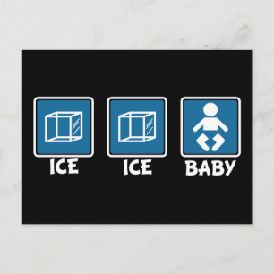 Ice Ice Baby Briefkaart