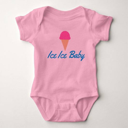 Ice Ice baby springpak Romper (Voorkant)