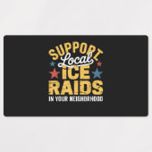 ICE immigratie ondersteuning Labels (Design 1)