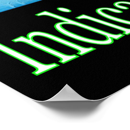 ICE INDICA SATIVA POSTER (Hoek)