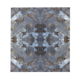 Ice kaleidoscoop patroon notitieblok