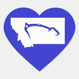 Ice Klib Montana Hart Sticker