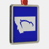 Ice Klib Montana Metalen Ornament (Rechts)