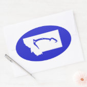 Ice Klib Montana Ovale Sticker (Envelop)