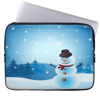 ICE-MAN ZEGT: MERRY CHRISTMAS LAPTOP SLEEVE