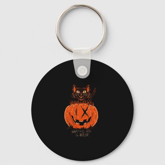Ice Nine Kills - Halloween Kat Sleutelhanger (Voorkant)