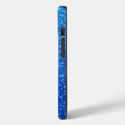 Ice on Blue Metal Case-Mate iPhone Case (Achterkant / Links)