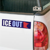 ICE OUT Anti Trump Bumpersticker (Op Truck)