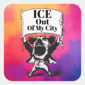 ICE Out of My City Sticker (Voorkant)