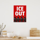 ICE OUT poster sign and download,  (Cuisine)