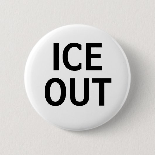 Ice Out Ronde Button 5,7 Cm (Voorkant)