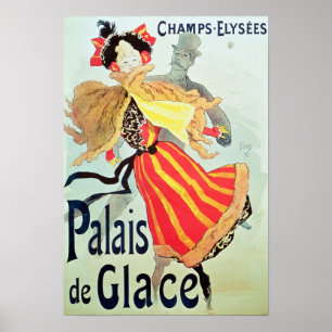 Ice Palace', Champs Elyses, Parijs, 1893 Poster