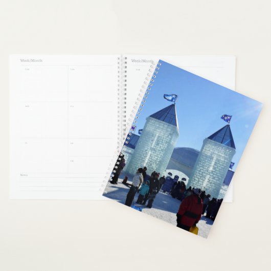 Ice Palace in Carnaval de Quebec, Canada Planner (Display)