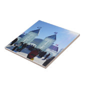 Ice Palace in Carnaval de Quebec, Canada Tegeltje (Zijkant)