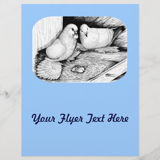 Ice Pigeons Flyer (Voorkant)