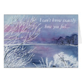 Ice Pond Waterverf (Voorkant Horizontaal)