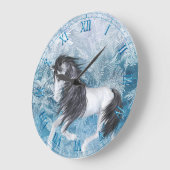 Ice Pony Wall klok (Hoek)