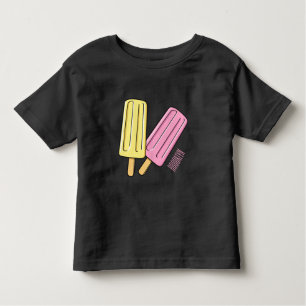 Ice pop cartoon illustratie kinder shirts