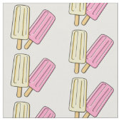 Ice pop cartoon illustratie stof (Close Up)
