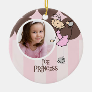 Ice Princess kunstschaatsen Ornament