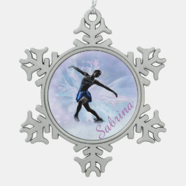 Ice Princess Snowflake Ornament
