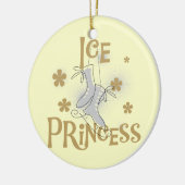 Ice Princess T-shirts en Gifts Keramisch Ornament (Links)