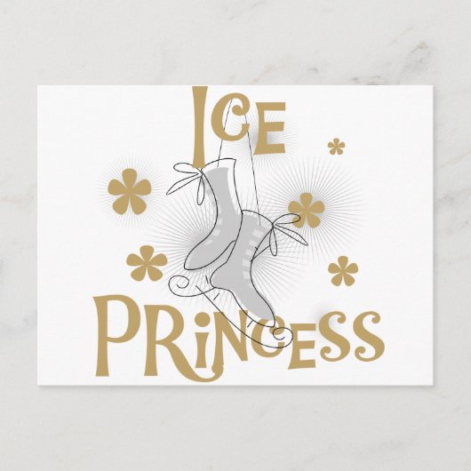 Ice Princess Tshirts en Gifts Briefkaart (Voorkant)