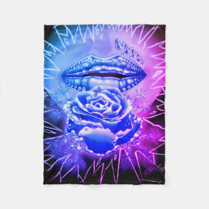 "Ice Queen" Fleece Deken