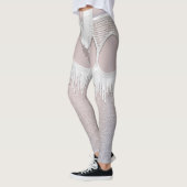 Ice Queen Leggings Funny kerstkostuum Pants (Links)