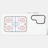 Ice Rink Diagram Hockey Game Companion Samsung Galaxy Hoesje (Achterkant horizontaal)