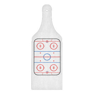 Ice Rink Diagram Hockey Game Grafisch Snijplank
