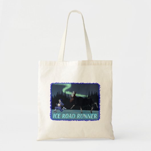 Ice Road Runner Tote Bag (Voorkant)