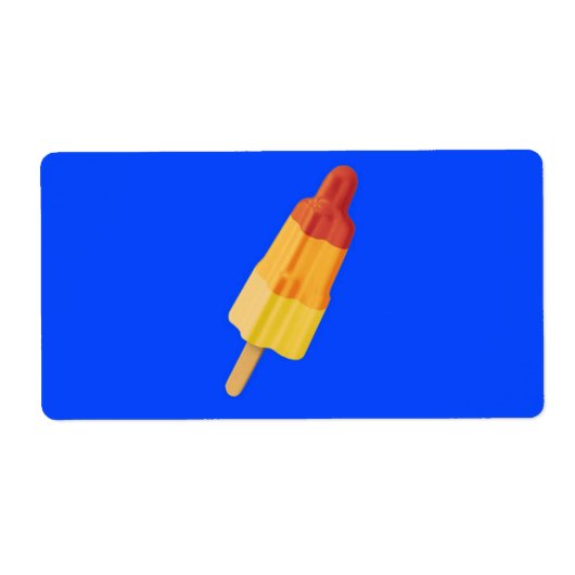 Ice Rocket Etiket (Voorkant)