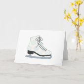 Ice Schaats Kaart (Gele Bloem)