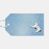 Ice Schaatsen Design Gift Label Cadeaulabel (Achterkant Horizontaal)