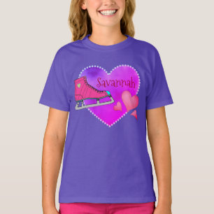 Ice Schaatsen Love T-shirt