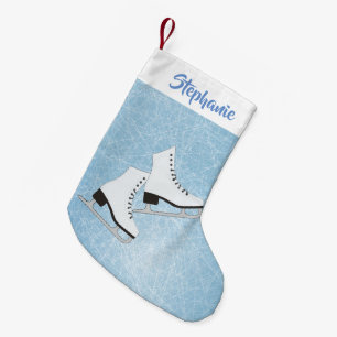 Ice-Schaatsen ontwerpen kerststopzetting Kleine Kerstsok