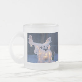 Ice Sculpture Snow Frozen Winter Seasons Weather Koffiemok