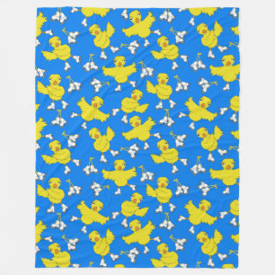 Ice Skateeg Schaatsen Pattern Fleece Blanket Deken