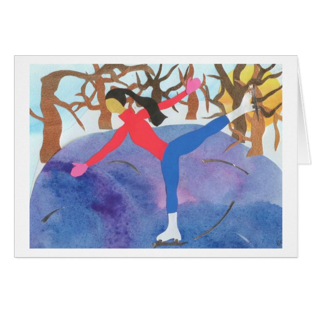 Ice Skater (Voorkant Horizontaal)