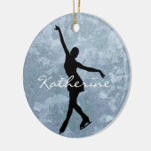 Ice Skater Figuur Skater Ornament (Links)